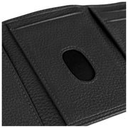 Portafoglio porta carte a tre ante Dents Aire - nero