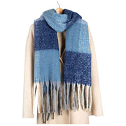 Sciarpa coperta Dents - Blu marino