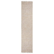 Sciarpa con frange Dents Boucle - Beige farina d'avena