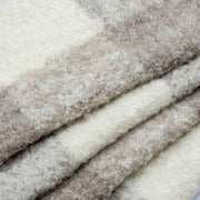 Sciarpa Boucle a quadri Dents Buffalo - Bianco avorio/beige