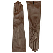 Guanti in pelle Dents Demi Long - Marrone Castagna