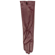 Guanti in pelle Dents Demi Long - Damson Borgogna