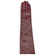 Guanti in pelle Dents Demi Long - Damson Borgogna