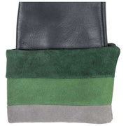 Guanti in pelle touchscreen Dents Elodie - blu scuro/verde