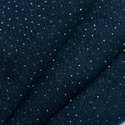 Sciarpa scintillante decorata con ammaccature - Blu marino