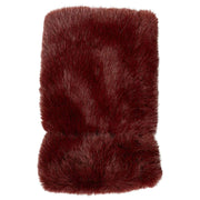Guanti senza dita in pelliccia sintetica Dents - Bordeaux