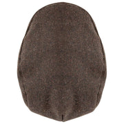 Coppola Dents Grafham in tweed a spina di pesce - Marrone cioccolato