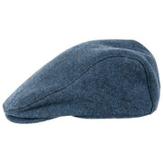 Coppola Dents Grafham in tweed a spina di pesce - Blu marino