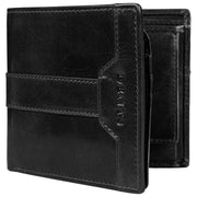 Portafoglio bifold Dents Itchen Coin - nero