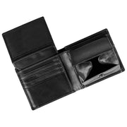 Portafoglio bifold Dents Itchen Coin - nero