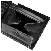 Portafoglio bifold Dents Itchen Coin - nero