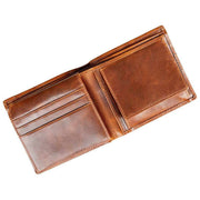 Portafoglio bifold Dents Itchen Coin - Marrone cognac