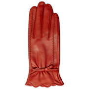 Guanti in pelle touchscreen Dents Mosie - Rosso bacca