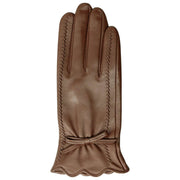 Guanti in pelle touchscreen Dents Mosie - Marrone castagna