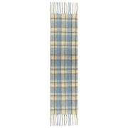 Sciarpa coperta a quadri scozzese Dents - blu pallido