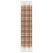 Sciarpa coperta a quadri scozzese Dents - rosa pallido