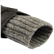 Guanti in pelle touchscreen Dents Renee - neri/grigio antracite