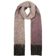 Dents Reversible Ombre Blanket Scarf - Mauve Purple