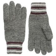 Guanti Dents Salcombe a coste in maglia - Grigio antracite