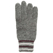 Guanti Dents Salcombe a coste in maglia - Grigio antracite
