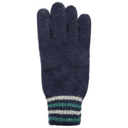 Guanti Dents Salcombe in maglia a coste - Blu scuro