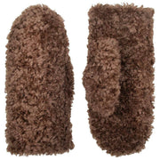 Guanti in pile Dents Teddy - Marrone cioccolato