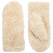 Guanti in pile Dents Teddy - Beige naturale