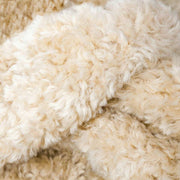Snood in pile Dents Teddy - Beige naturale