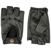 Guanti da guida in pelle Dents The Suited Racer Gripper - neri
