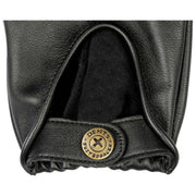 Guanti da guida in pelle Dents The Suited Racer Gripper - neri