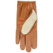 Guanti da guida in pelle Dents The Suited Racer Hatcher - Cognac Tan