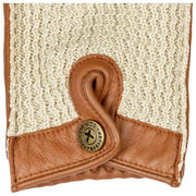 Guanti da guida in pelle Dents The Suited Racer Hatcher - Cognac Tan