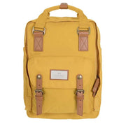 Doughnut Macaroon Backpack - Mustard Yellow