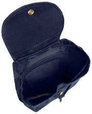 Zaino Hindbag Eliot - Velluto blu navy