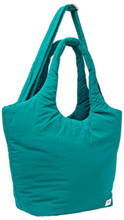 Borsa a tracolla Roka Oxford Taslon media - Blu vista oceano