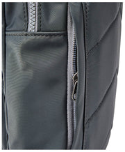 Borsa a tracolla grande in nylon riciclato Roka Willesden - Grigio Beluga