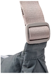 Borsa a tracolla Roka Farringdon Taslon - Grigio corvo