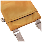 Borsa a tracolla Roka Chelsea XS in nylon riciclato - Marrone biscotto