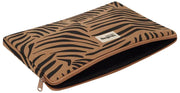 Custodia Hindbag Ava media per laptop da 15 pollici - Cannella Zebra Marrone