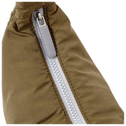Borsa a tracolla Roka Farringdon Taslon - Marrone muschio