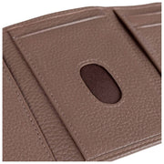 Portafoglio porta carte a tre ante Dents Aire - marrone cioccolato