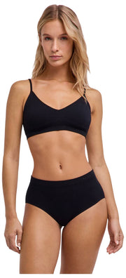 Bralette bustier senza cuciture Falke Daily - nera