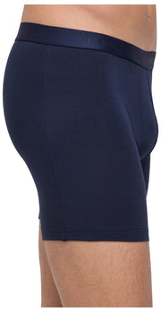 Boxer a gamba lunga Falke Daily Comfort, confezione da 2 - Midnight Navy