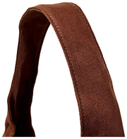 Borsa a tracolla grande in tela di cotone Roka Hoxton - Lindt Marrone