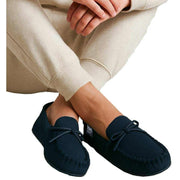 isotoner-herringbone-lined-moccasin-slippers---navy-34523517