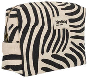 Borsa da toilette Hindbag Leon - Ecru Zebra