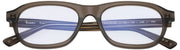 Occhiali da lettura MessyWeekend Travis Blue Light - Trasparente/Verde oliva