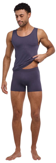 Maglietta Falke Daily Seamless Muscle - Grigio carbonio
