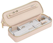 Borsa per cosmetici e gioielli Stackers - Blush/Oro