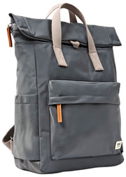 Zaino medio Roka Canfield B in nylon riciclato - Grigio Beluga